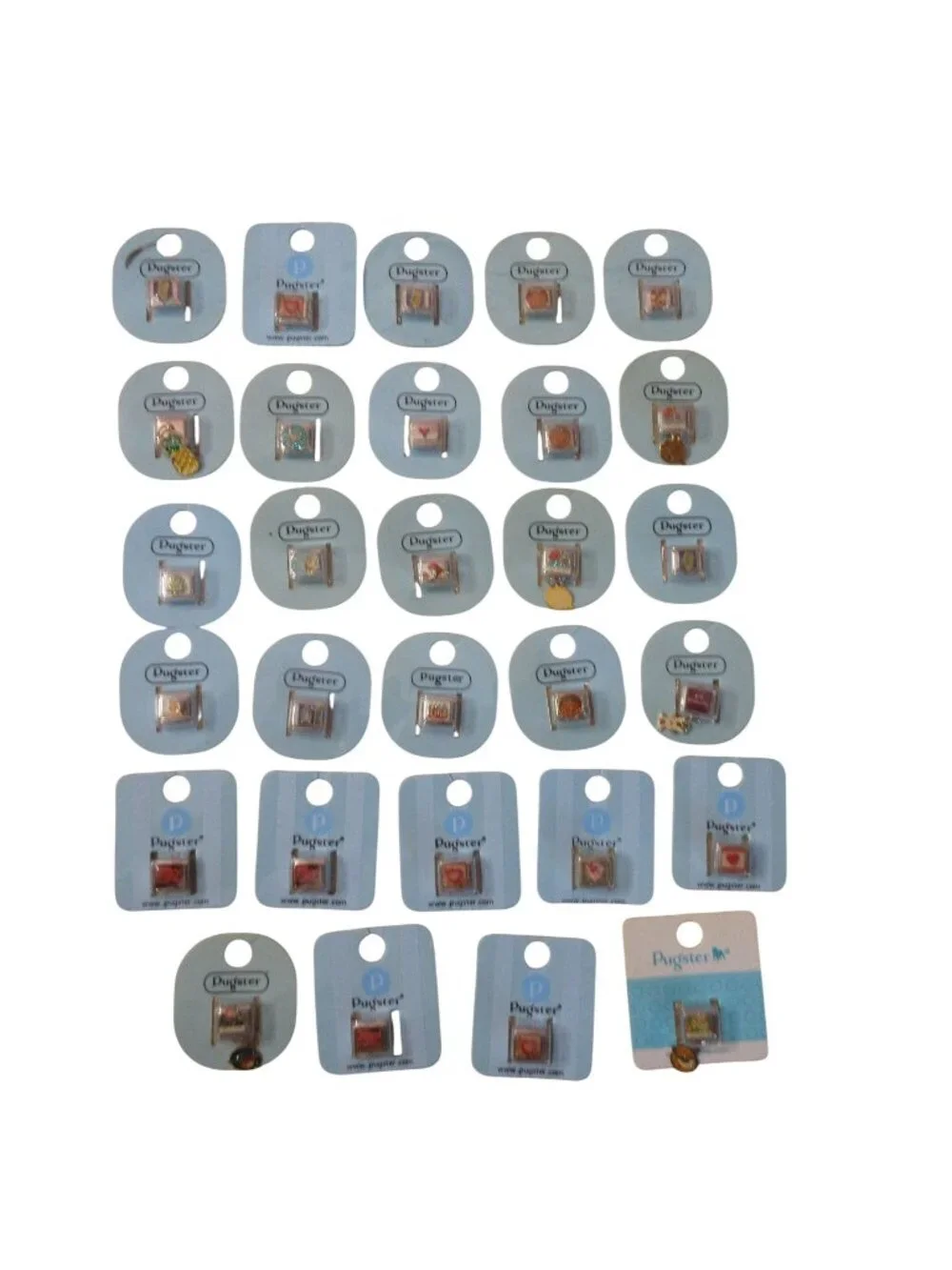 Lot of 29 New Pugster Add-A-Link Charms for Charm Bracelet